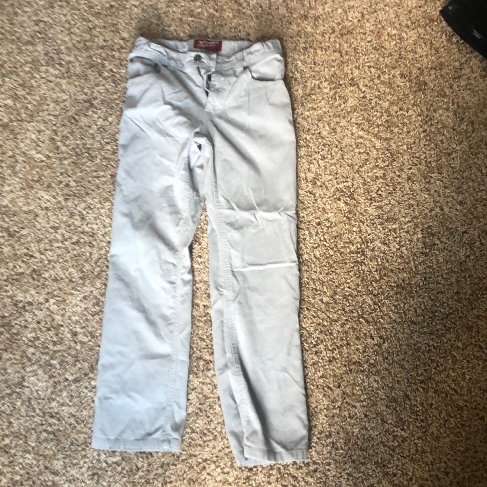 Light gray Arizona Jeans corduroy boys’ pants, size 12 regular